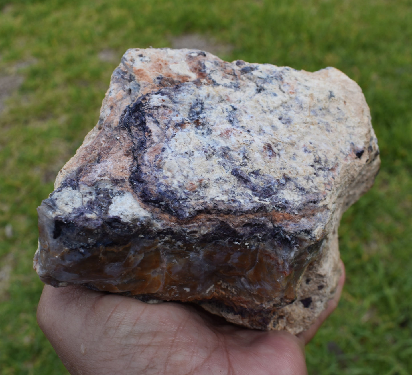 2.28 LB Tiffany Stone (Utah) Rough lapidary Rock (R- HGJ)