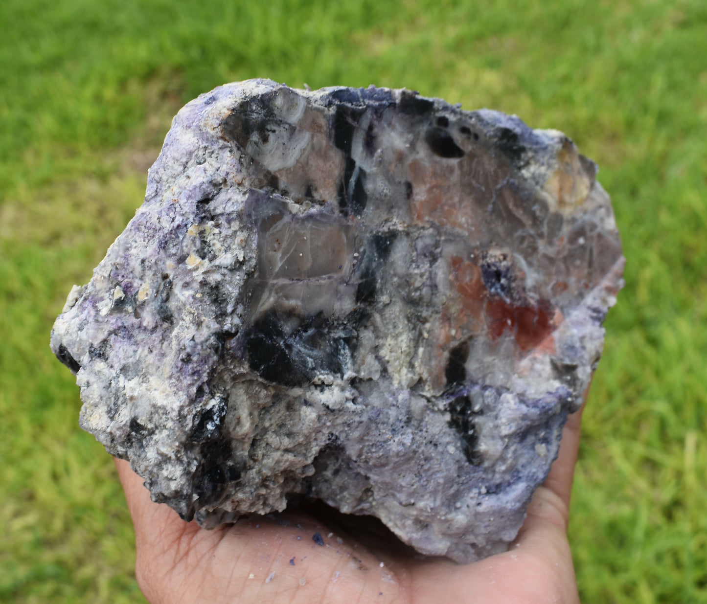 2.92 LB OPALIZED TIFFANY STONE ROUGH, Bertrandite, FLUORITE (R-URQ)
