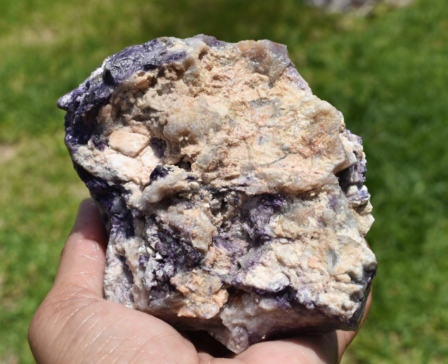 1.18 LB  OPALIZED TIFFANY STONE ROUGH, Bertrandite, FLUORITE (JUY)