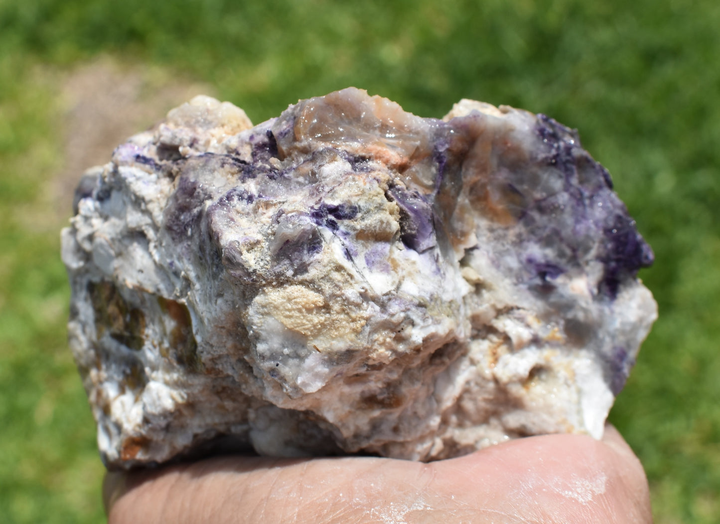 1.18 LB  OPALIZED TIFFANY STONE ROUGH, Bertrandite, FLUORITE (JUY)
