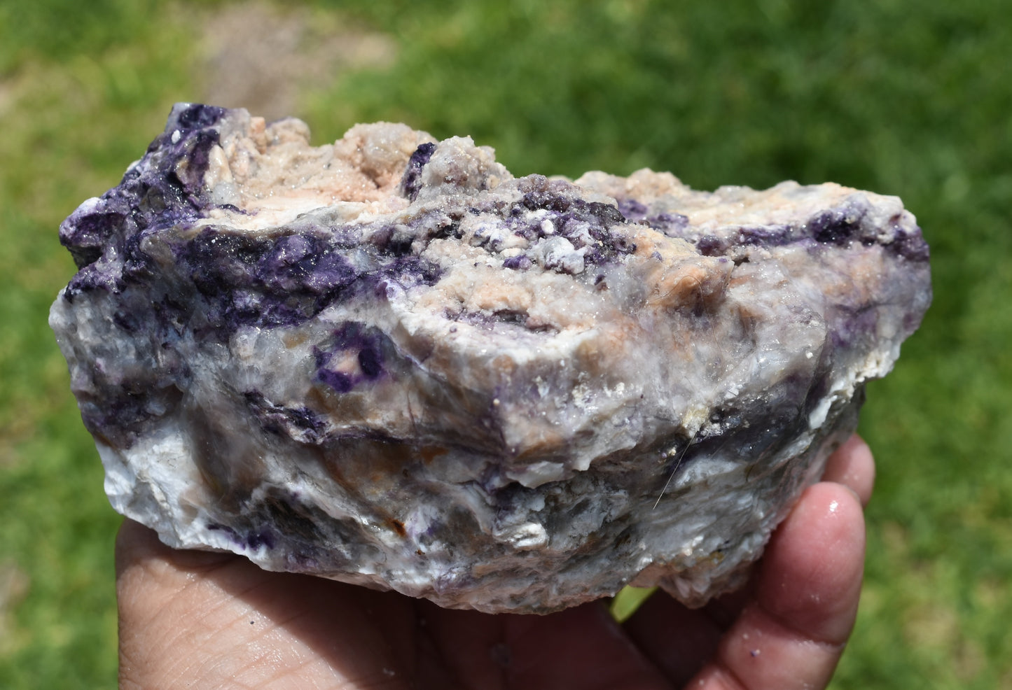 1.18 LB  OPALIZED TIFFANY STONE ROUGH, Bertrandite, FLUORITE (JUY)