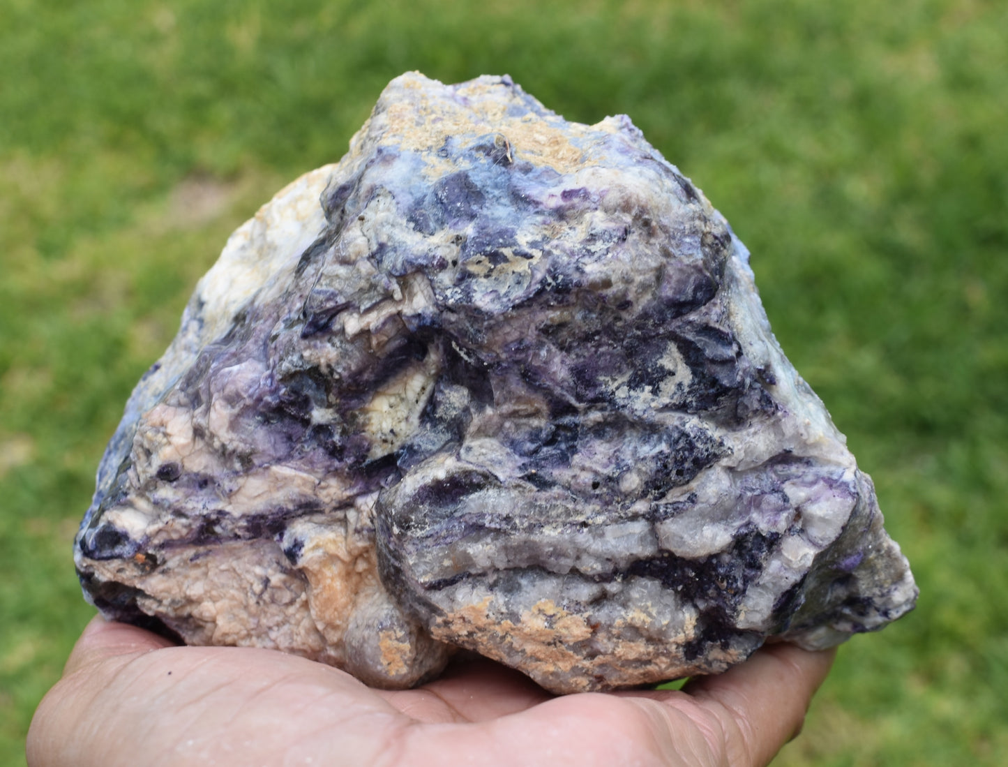2.20 LB OPALIZED TIFFANY STONE ROUGH, Bertrandite, FLUORITE (PKL3)
