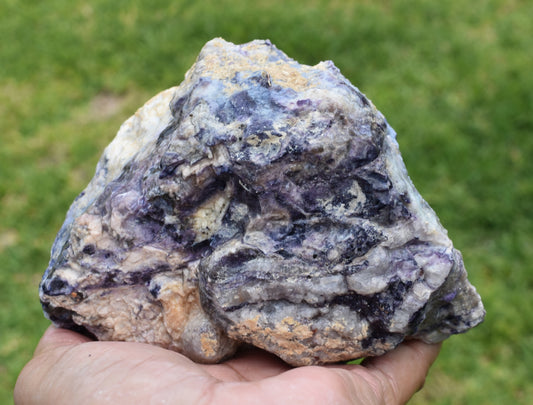 2.20 LB OPALIZED TIFFANY STONE ROUGH, Bertrandite, FLUORITE (PKL3)