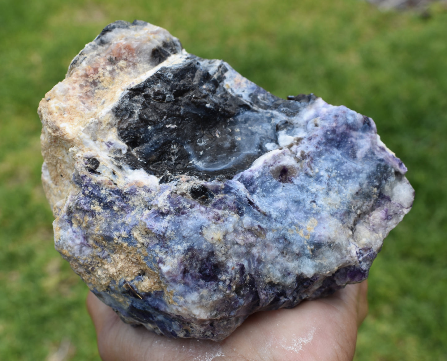 2.20 LB OPALIZED TIFFANY STONE ROUGH, Bertrandite, FLUORITE (PKL3)