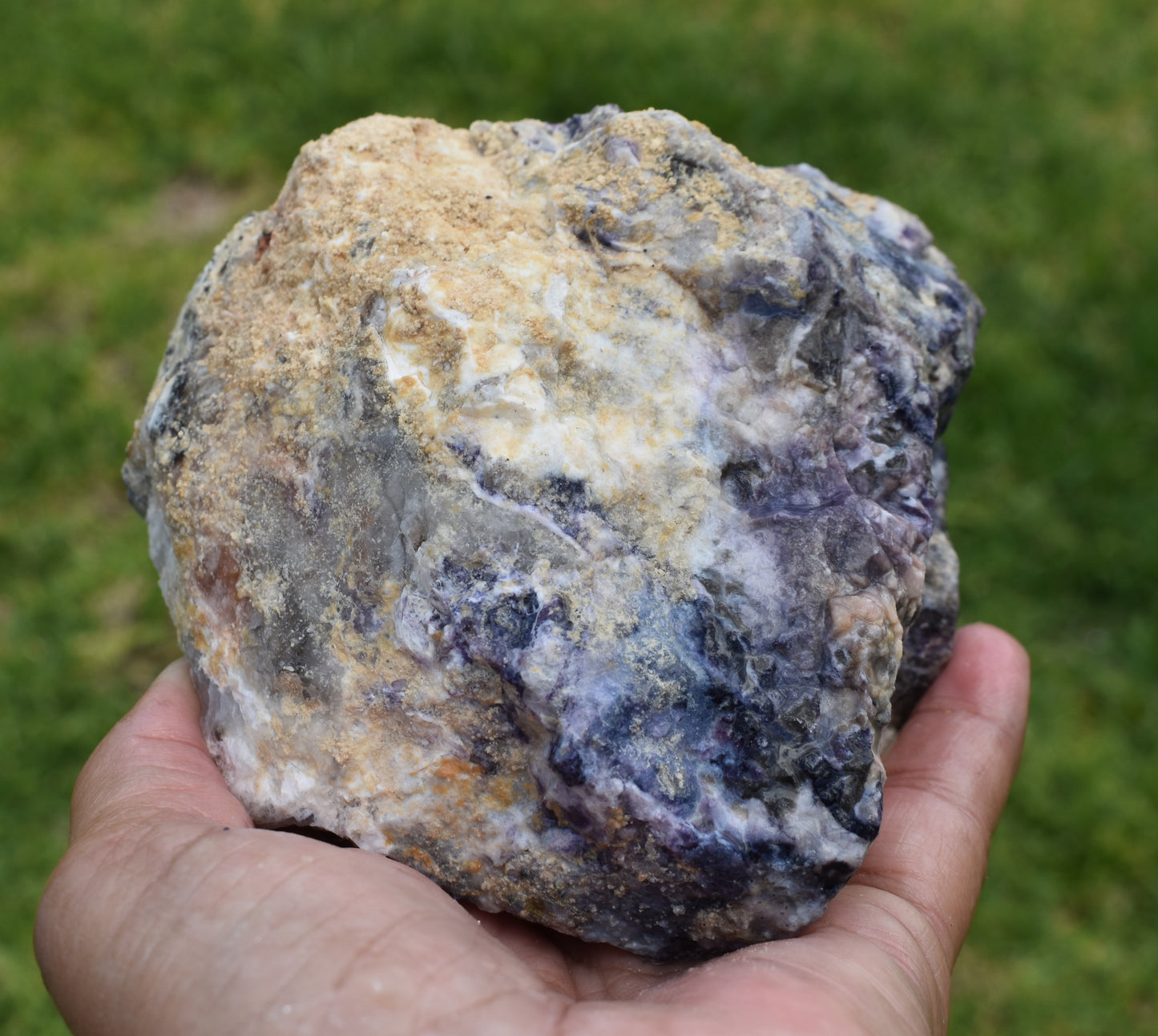 2.20 LB OPALIZED TIFFANY STONE ROUGH, Bertrandite, FLUORITE (PKL3)