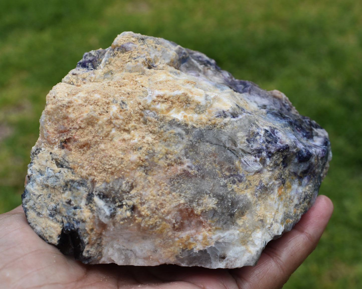 2.20 LB OPALIZED TIFFANY STONE ROUGH, Bertrandite, FLUORITE (PKL3)