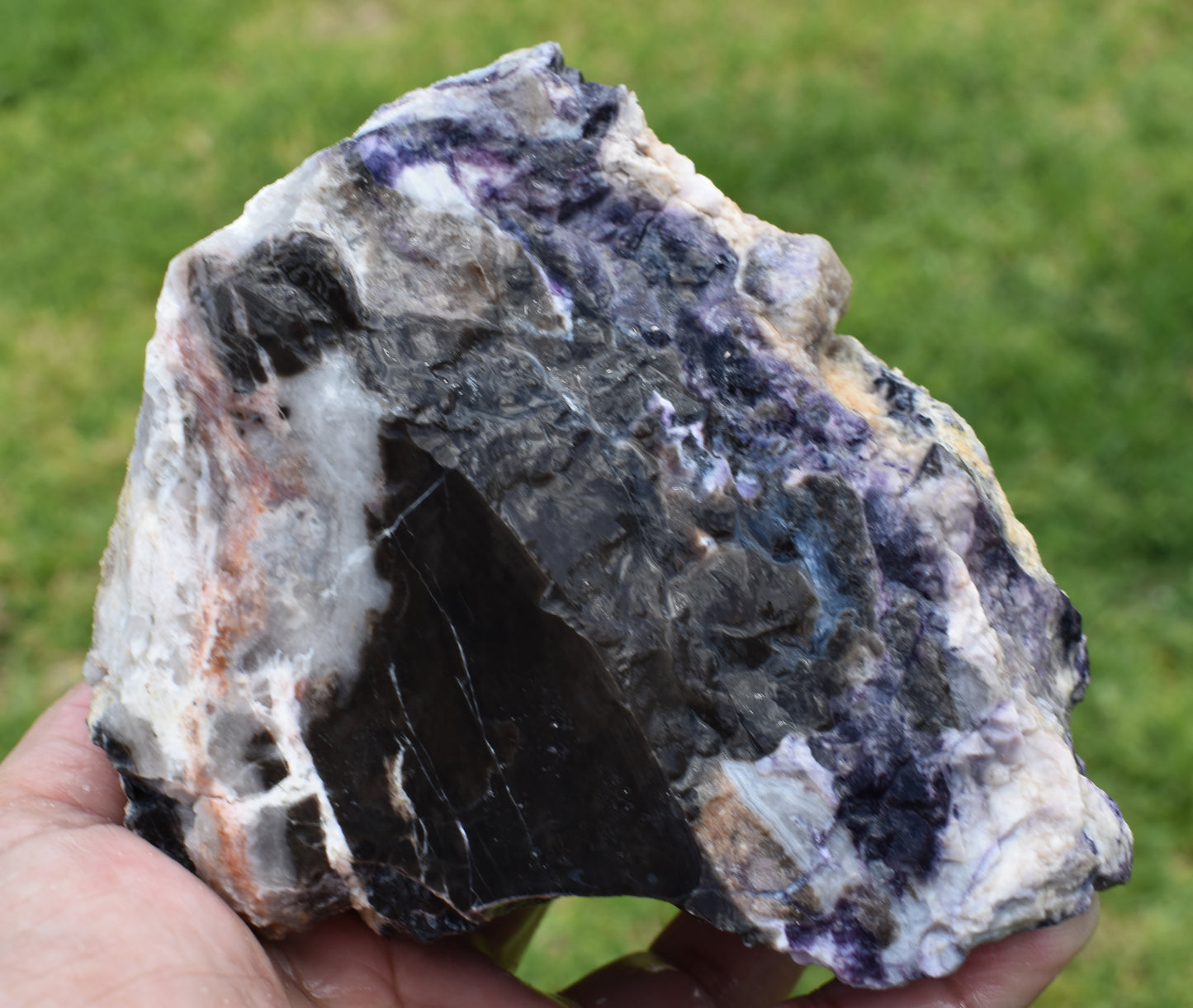 2.20 LB OPALIZED TIFFANY STONE ROUGH, Bertrandite, FLUORITE (PKL3)