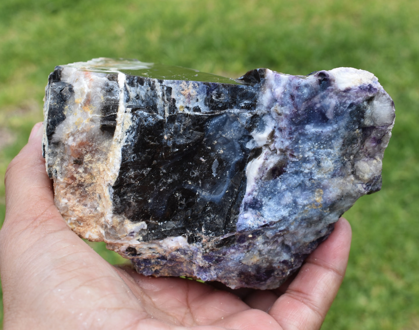 2.20 LB OPALIZED TIFFANY STONE ROUGH, Bertrandite, FLUORITE (PKL3)