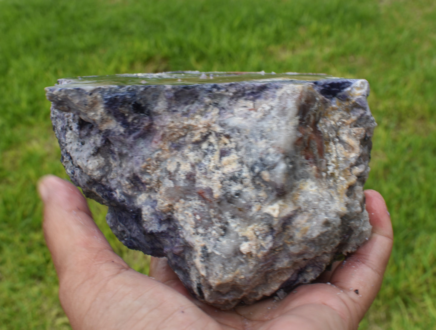 1.94 LB Tiffany Stone (Utah) Rough lapidary Rock (R- VVX)