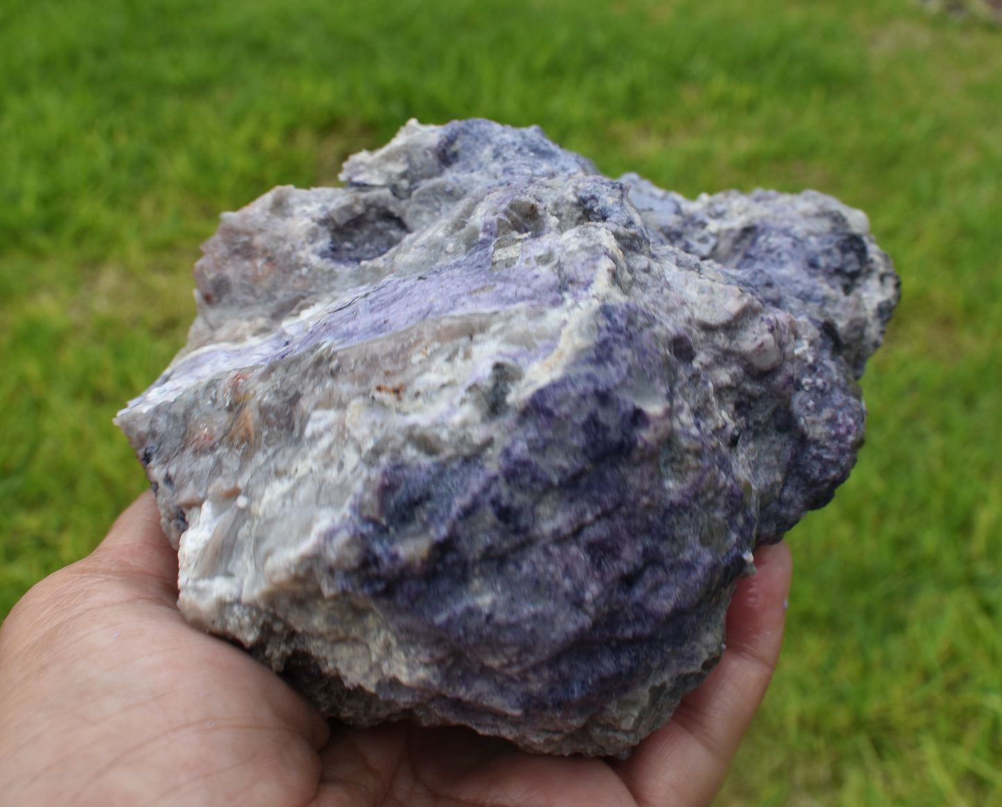 1.94 LB Tiffany Stone (Utah) Rough lapidary Rock (R- VVX)