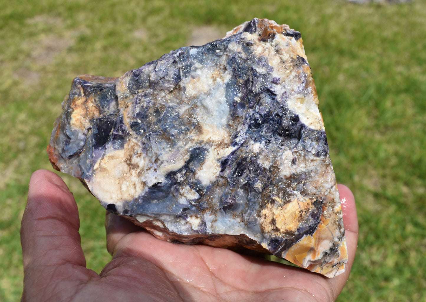 1.46 LB Tiffany Stone (Utah) Rough lapidary Rock (R- UYT)