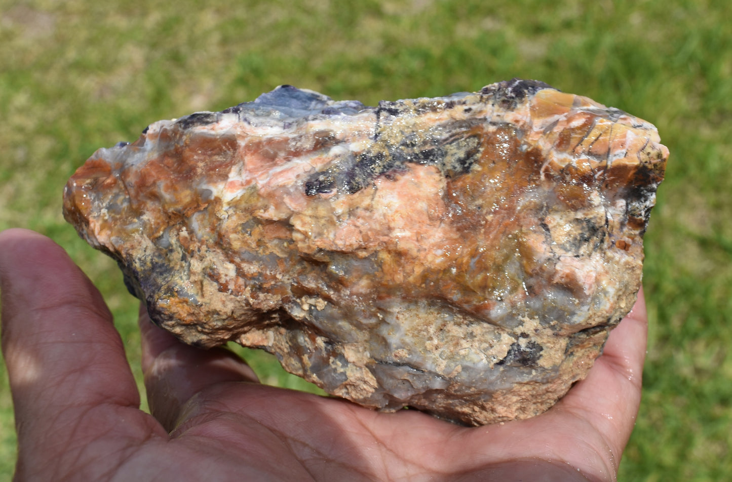 1.46 LB Tiffany Stone (Utah) Rough lapidary Rock (R- UYT)