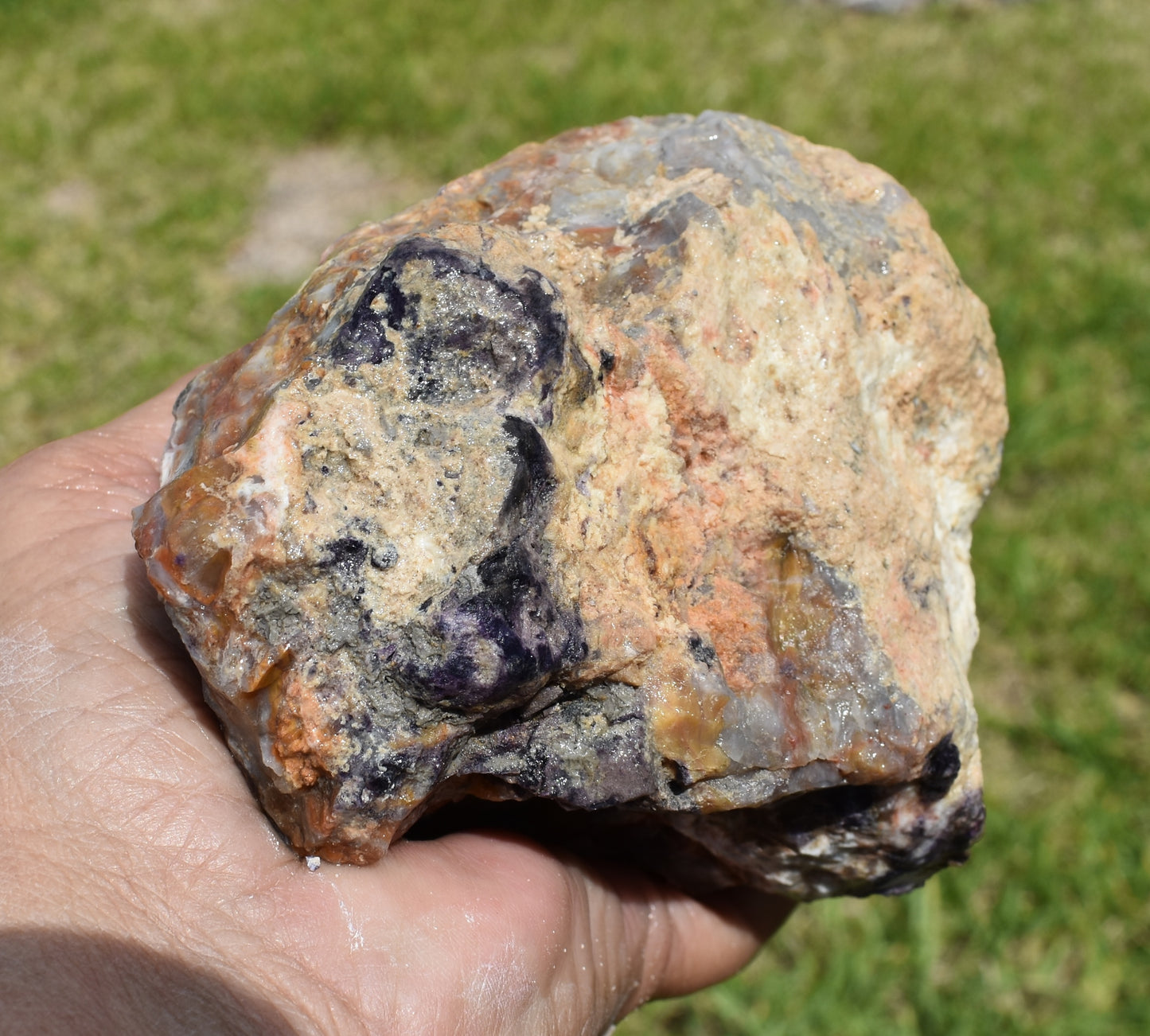 1.46 LB Tiffany Stone (Utah) Rough lapidary Rock (R- UYT)