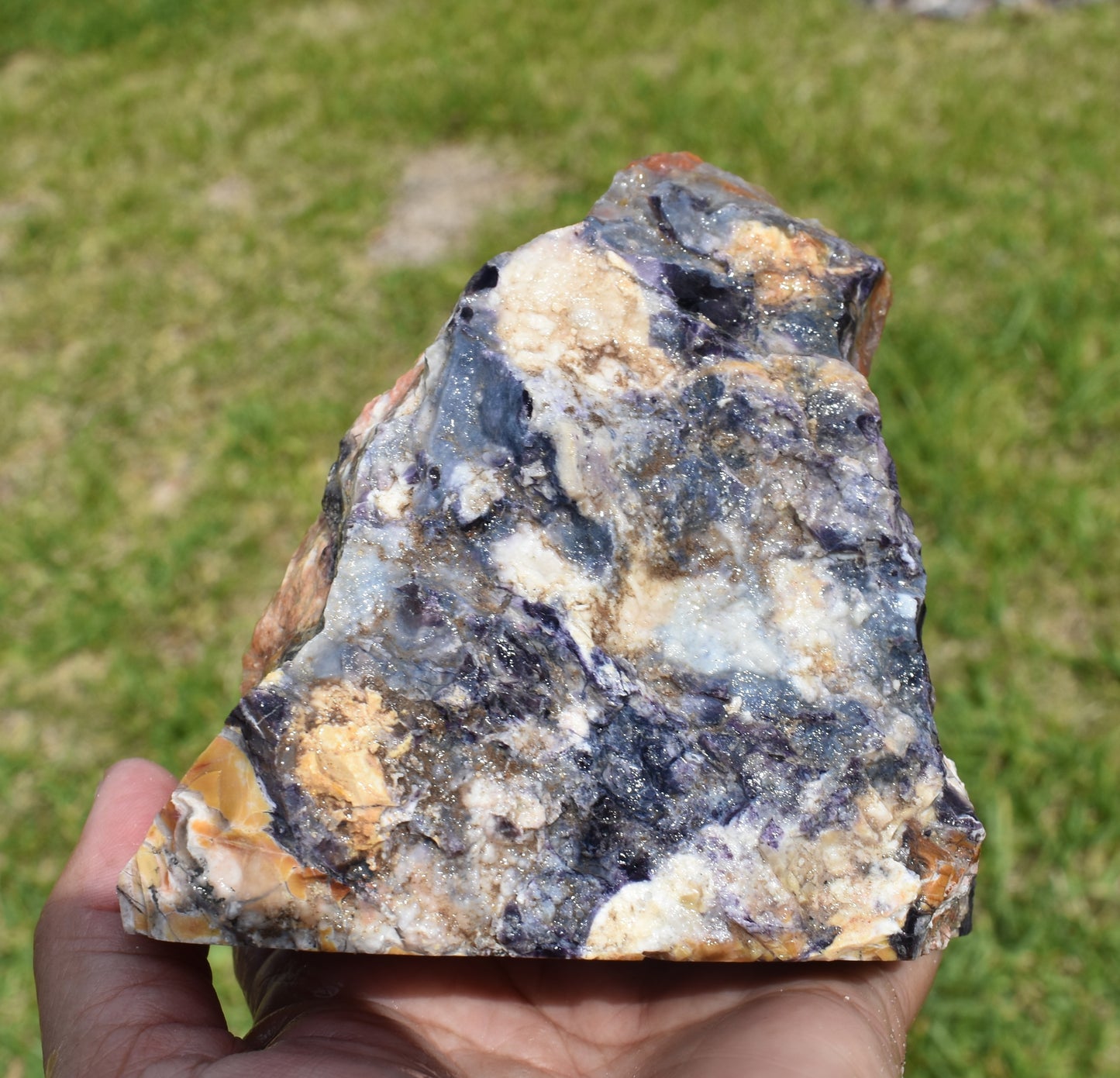 1.46 LB Tiffany Stone (Utah) Rough lapidary Rock (R- UYT)