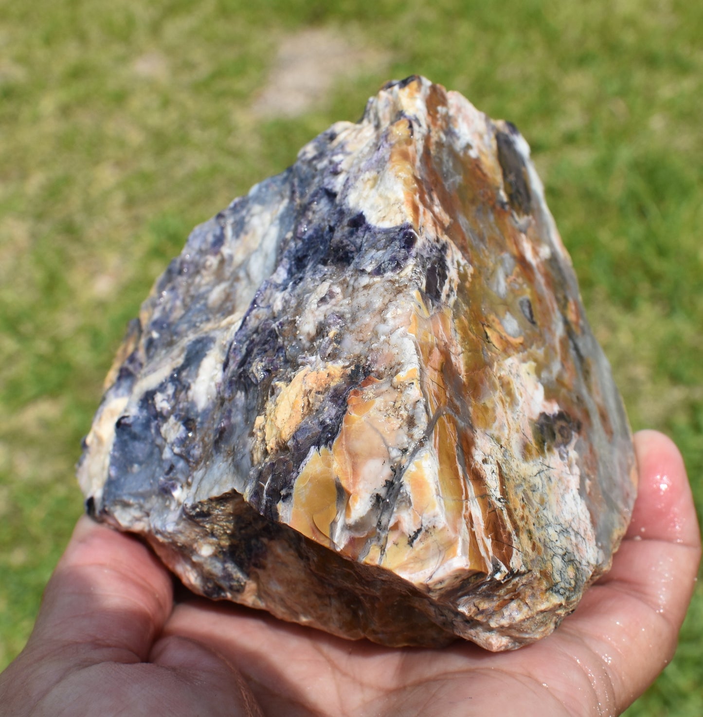 1.46 LB Tiffany Stone (Utah) Rough lapidary Rock (R- UYT)
