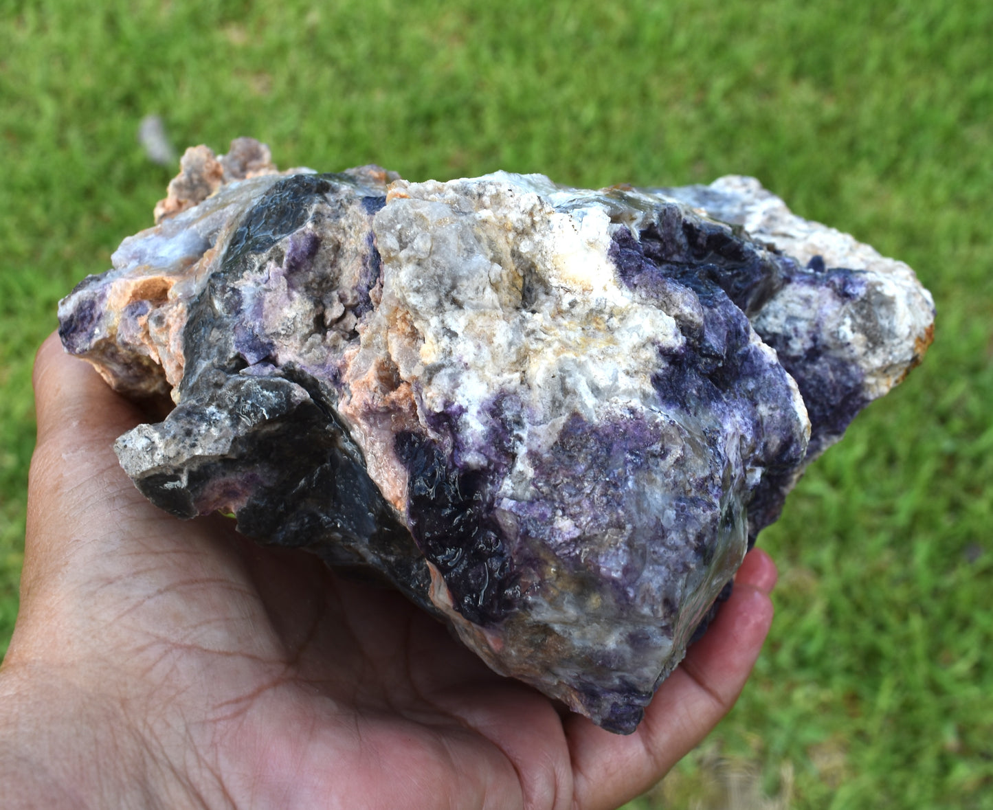 Share 4.48 LB OPALIZED TIFFANY STONE ROUGH, Bertrandite, FLUORITE (HHG)