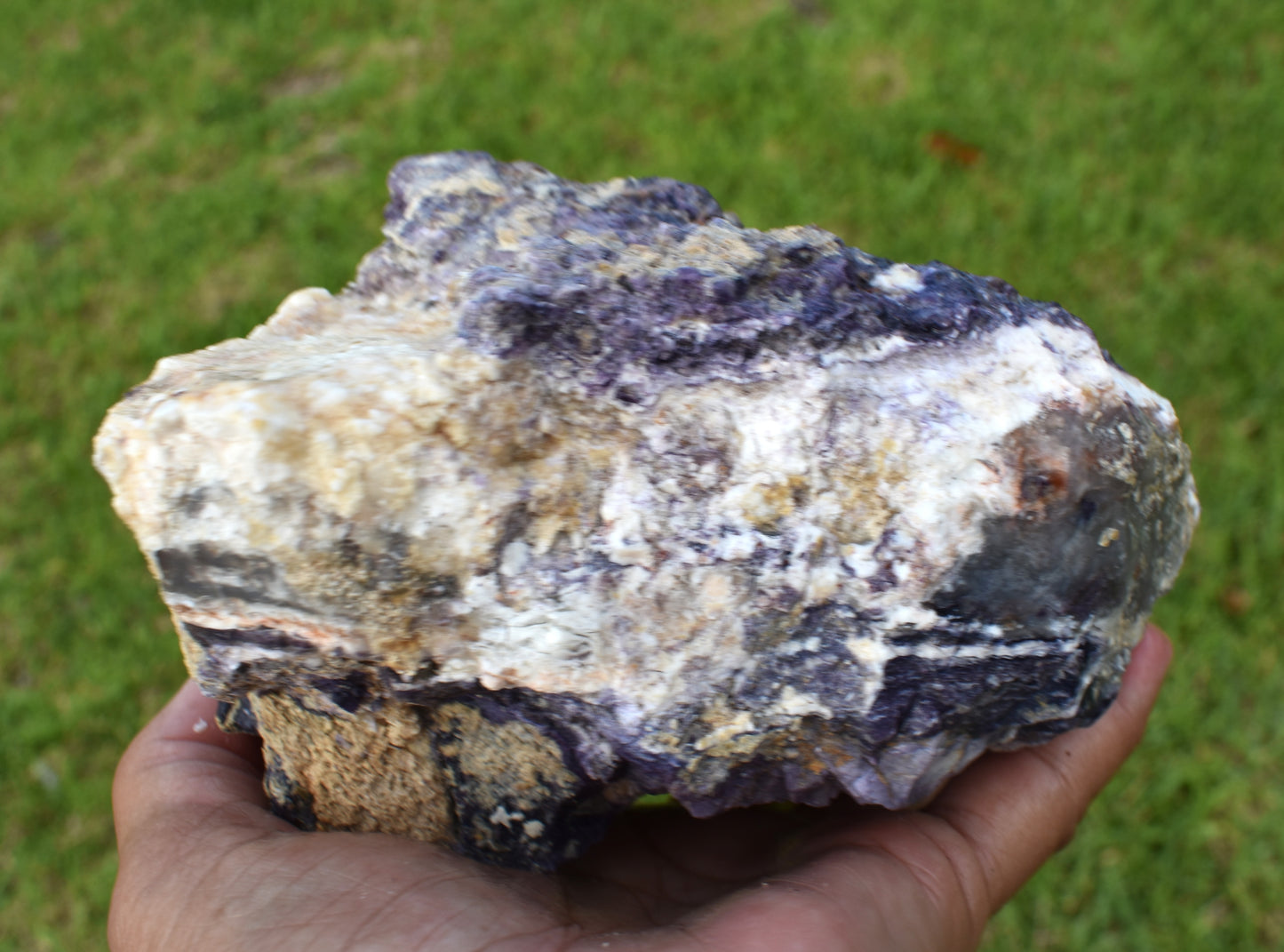 3.36 LB OPALIZED TIFFANY STONE ROUGH, Bertrandite, FLUORITE (FGJ)