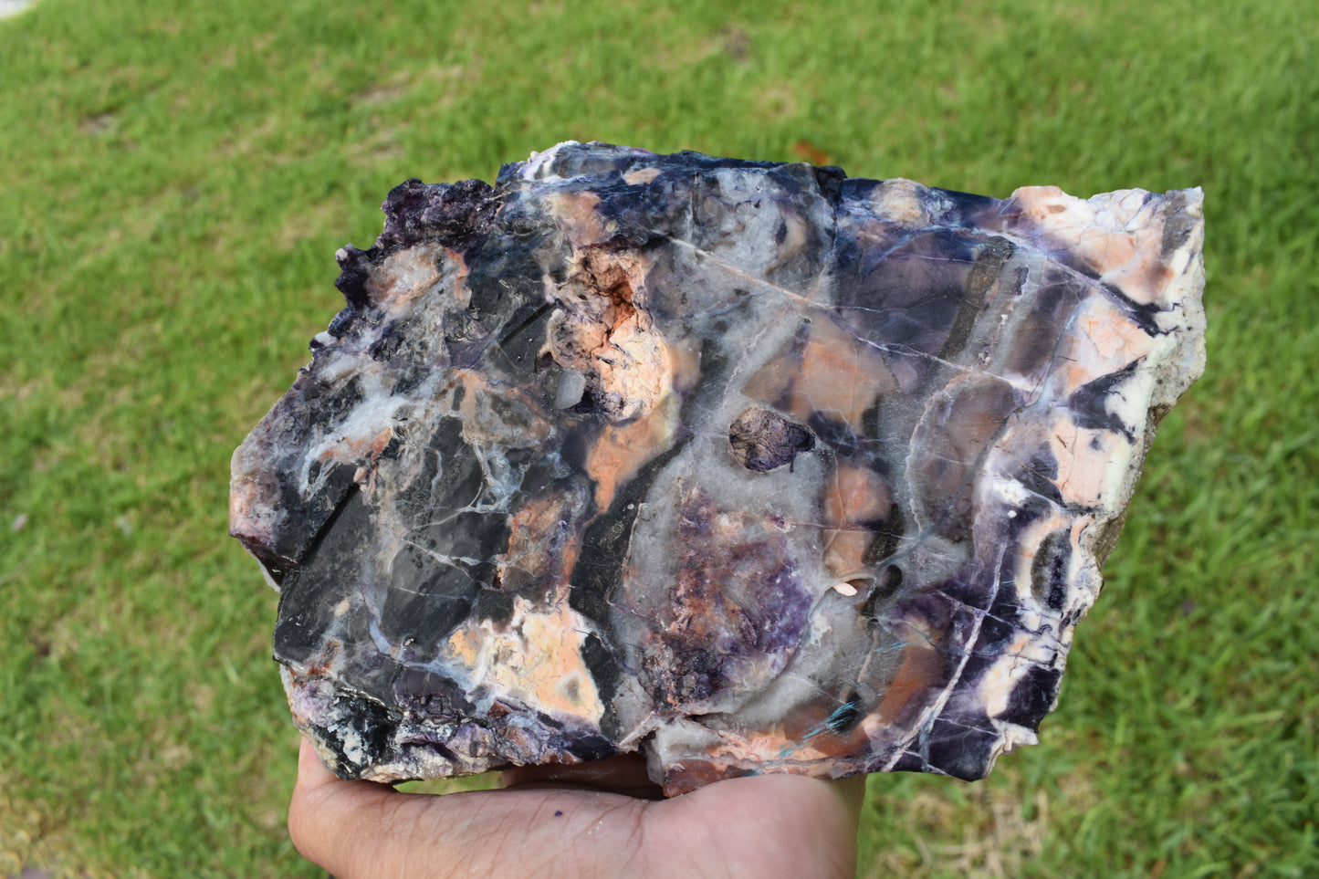 4.40 LB OPALIZED TIFFANY STONE ROUGH, Bertrandite, FLUORITE (QWT)
