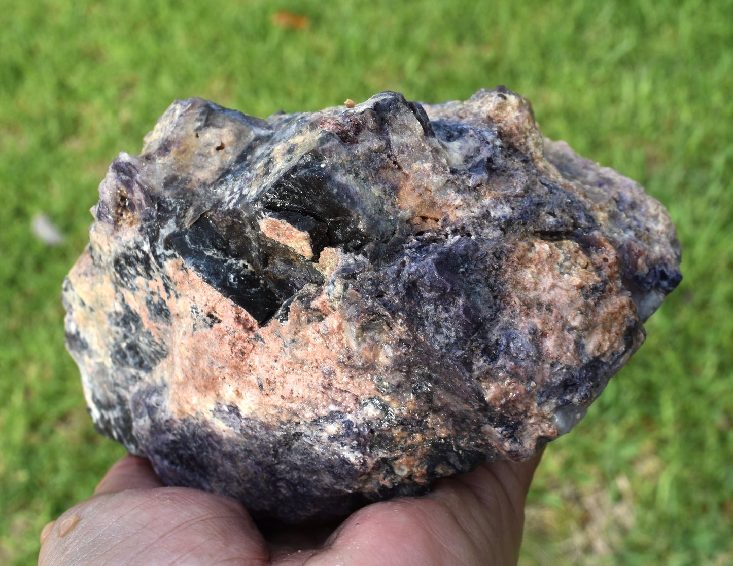 2.08 LB OPALIZED TIFFANY STONE ROUGH, Bertrandite, FLUORITE (PPH)