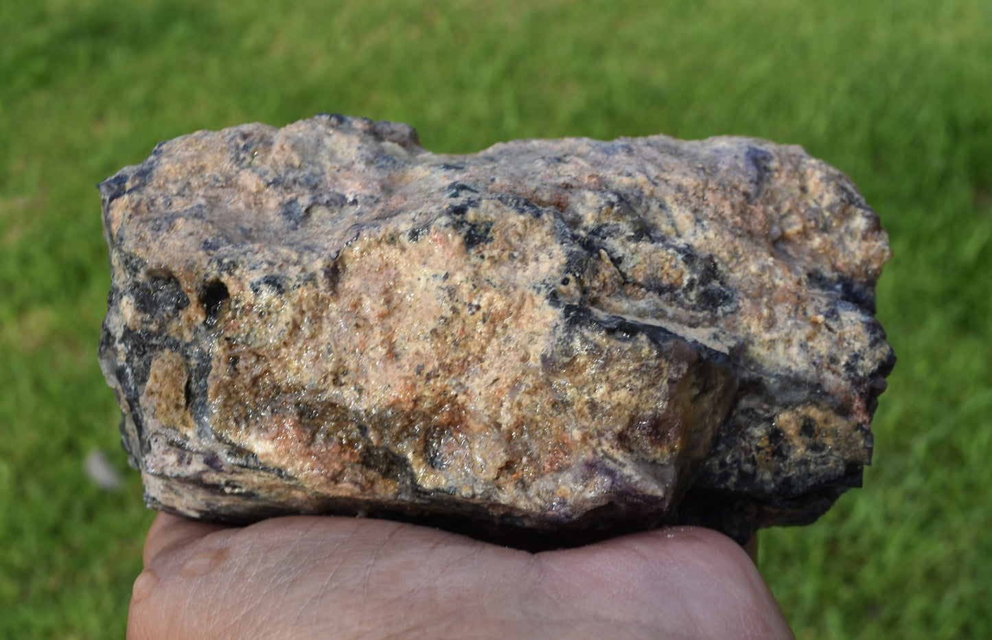 2.08 LB OPALIZED TIFFANY STONE ROUGH, Bertrandite, FLUORITE (PPH)