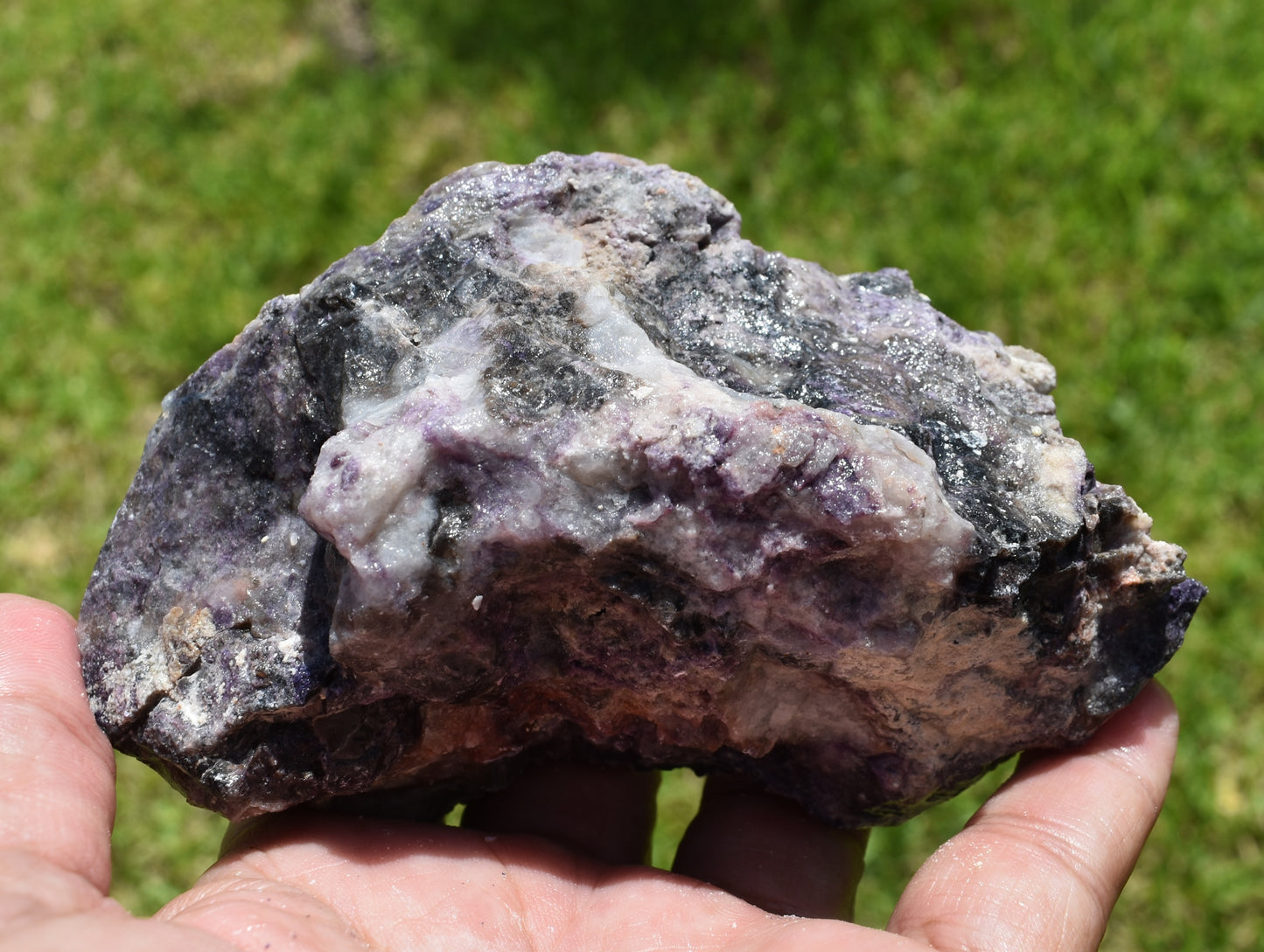0.82 LB OPALIZED TIFFANY STONE ROUGH, Bertrandite, FLUORITE (AWQ)