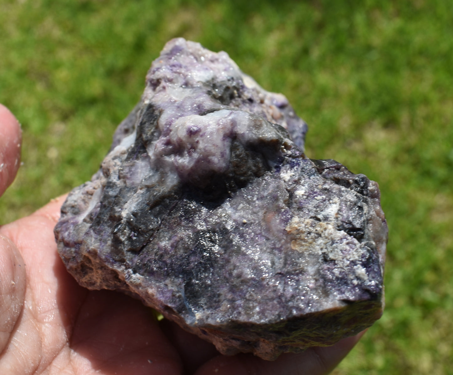 0.82 LB OPALIZED TIFFANY STONE ROUGH, Bertrandite, FLUORITE (AWQ)