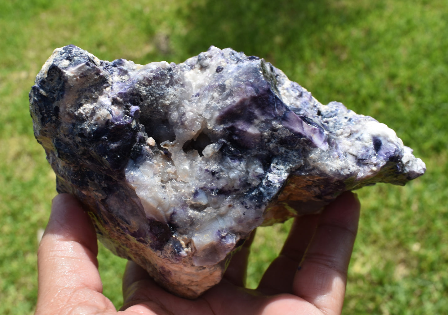 1.28 LB OPALIZED TIFFANY STONE ROUGH, Bertrandite, FLUORITE (QZZ)