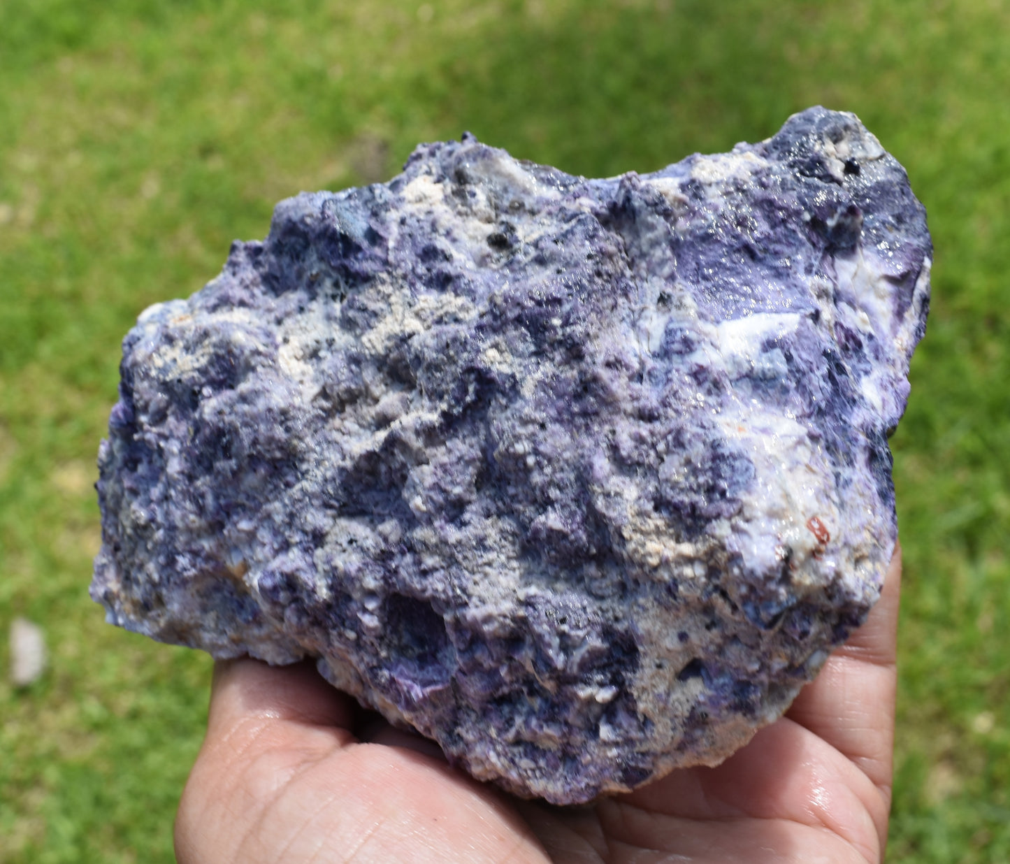 1.28 LB OPALIZED TIFFANY STONE ROUGH, Bertrandite, FLUORITE (QZZ)