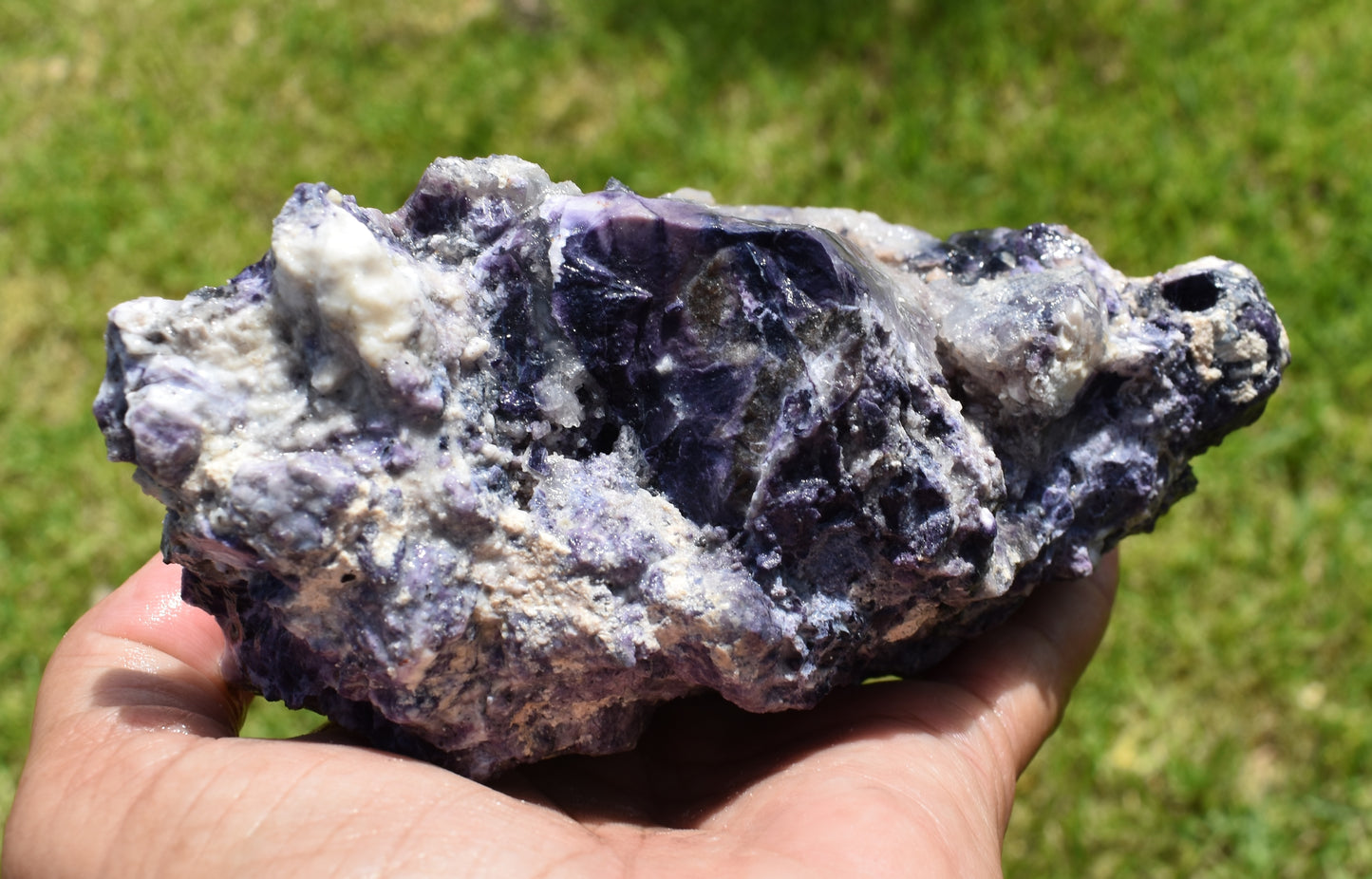 1.28 LB OPALIZED TIFFANY STONE ROUGH, Bertrandite, FLUORITE (QZZ)