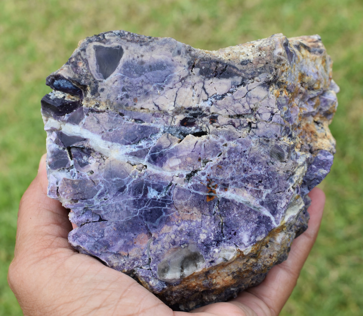 34.82 LB OPALIZED TIFFANY STONE ROUGH, Bertrandite, FLUORITE (4)