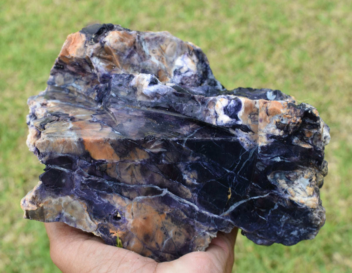 34.82 LB OPALIZED TIFFANY STONE ROUGH, Bertrandite, FLUORITE (4)