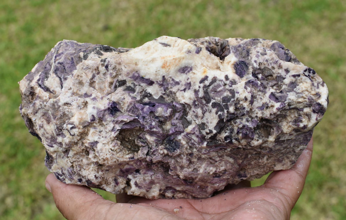 34.82 LB OPALIZED TIFFANY STONE ROUGH, Bertrandite, FLUORITE (4)