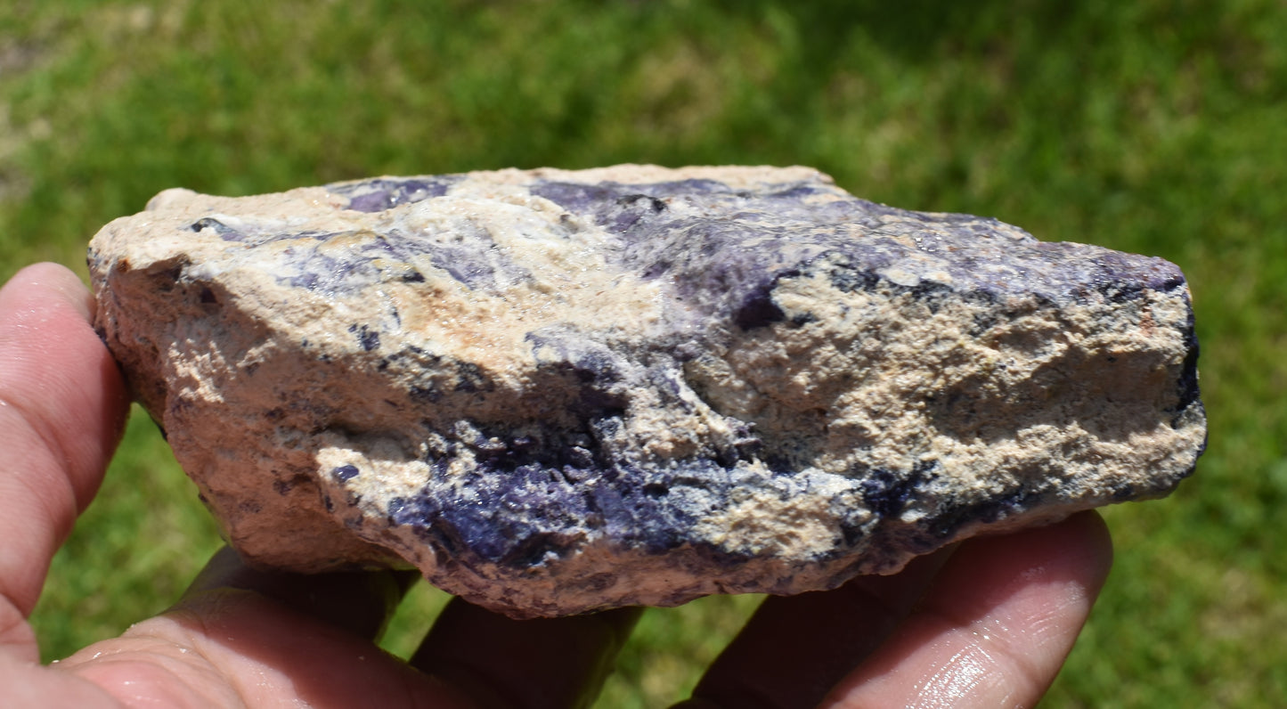 0.96 LB OPALIZED TIFFANY STONE ROUGH, Bertrandite, FLUORITE (FGG)