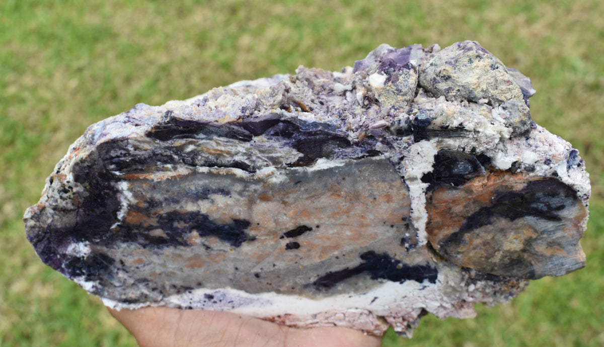 34.82 LB OPALIZED TIFFANY STONE ROUGH, Bertrandite, FLUORITE (4)