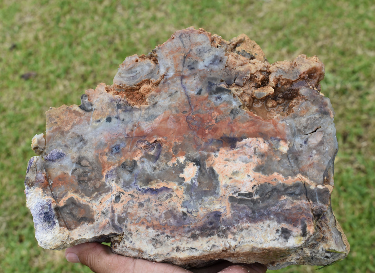 34.82 LB OPALIZED TIFFANY STONE ROUGH, Bertrandite, FLUORITE (4)