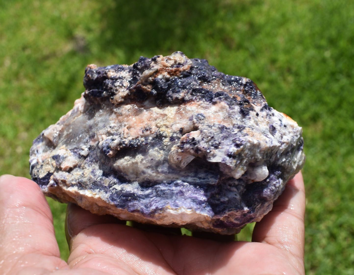 0.72 LB OPALIZED TIFFANY STONE ROUGH, Bertrandite, FLUORITE (TTE)