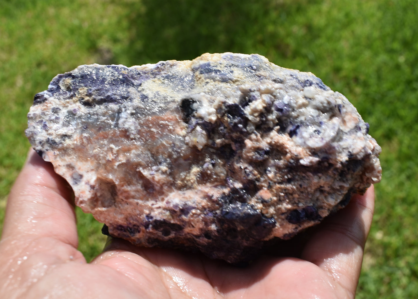 0.72 LB OPALIZED TIFFANY STONE ROUGH, Bertrandite, FLUORITE (TTE)