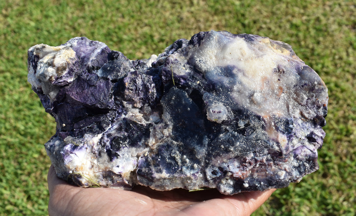 28.34 LB OPALIZED TIFFANY STONE ROUGH, Bertrandite, FLUORITE (3)