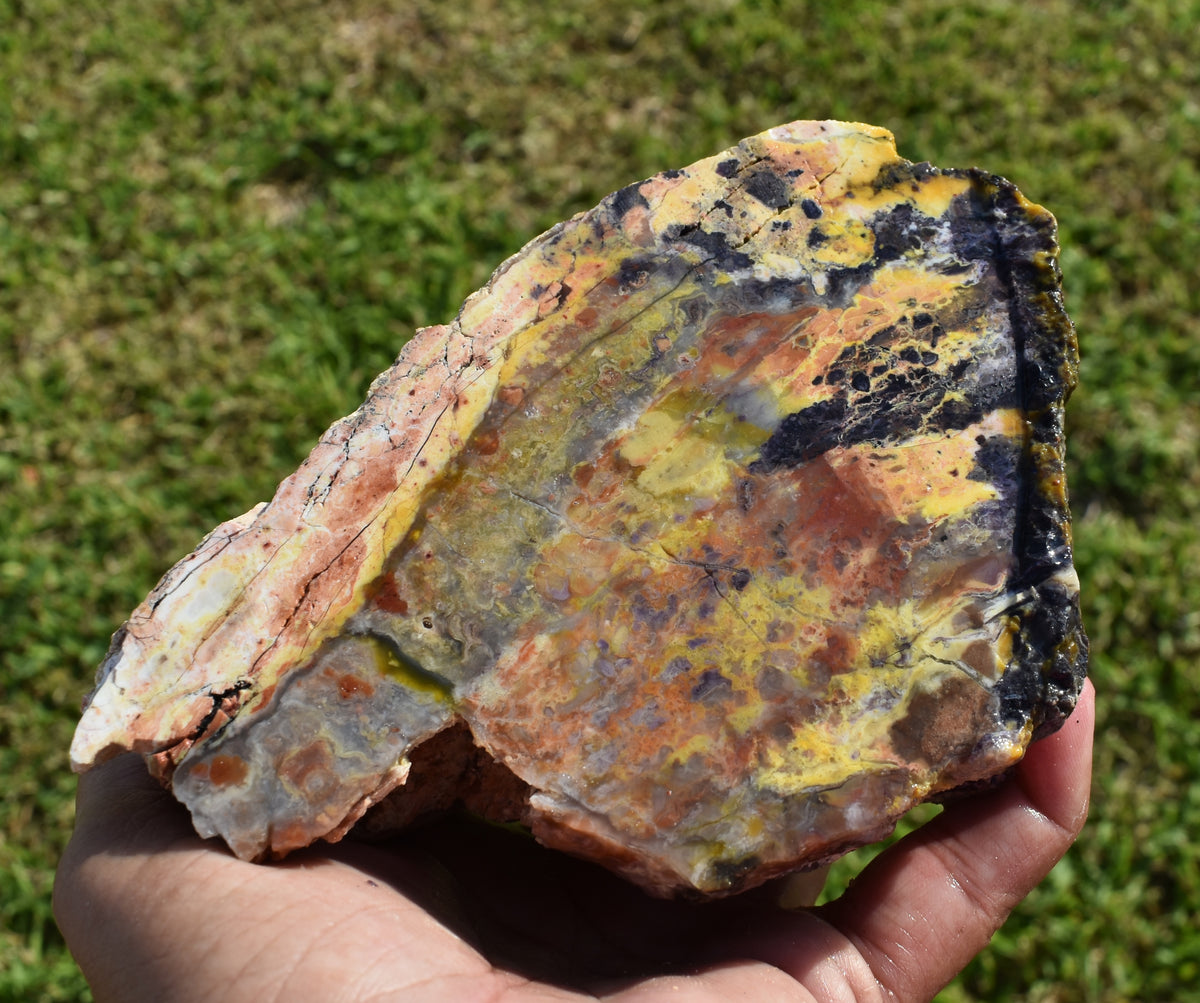 28.34 LB OPALIZED TIFFANY STONE ROUGH, Bertrandite, FLUORITE (3)