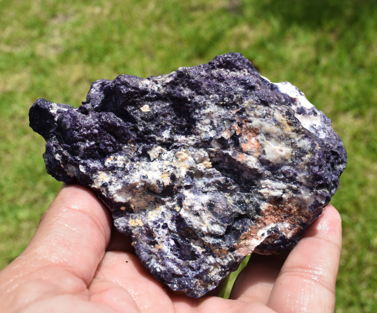 0.70 LB OPALIZED TIFFANY STONE ROUGH, Bertrandite, FLUORITE (KLK)