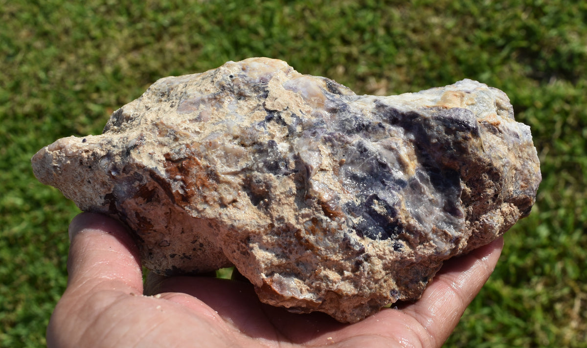 28.34 LB OPALIZED TIFFANY STONE ROUGH, Bertrandite, FLUORITE (3)