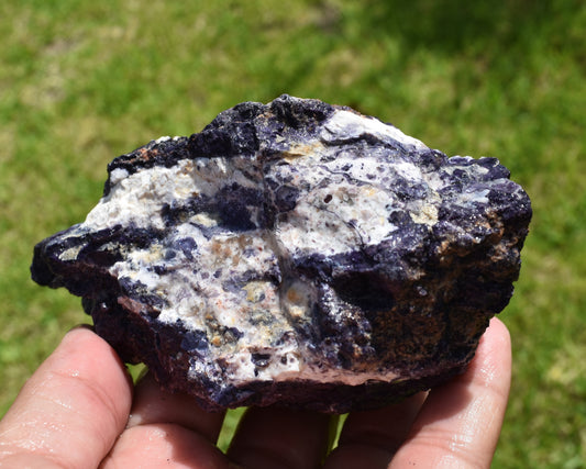 0.70 LB OPALIZED TIFFANY STONE ROUGH, Bertrandite, FLUORITE (KLK)