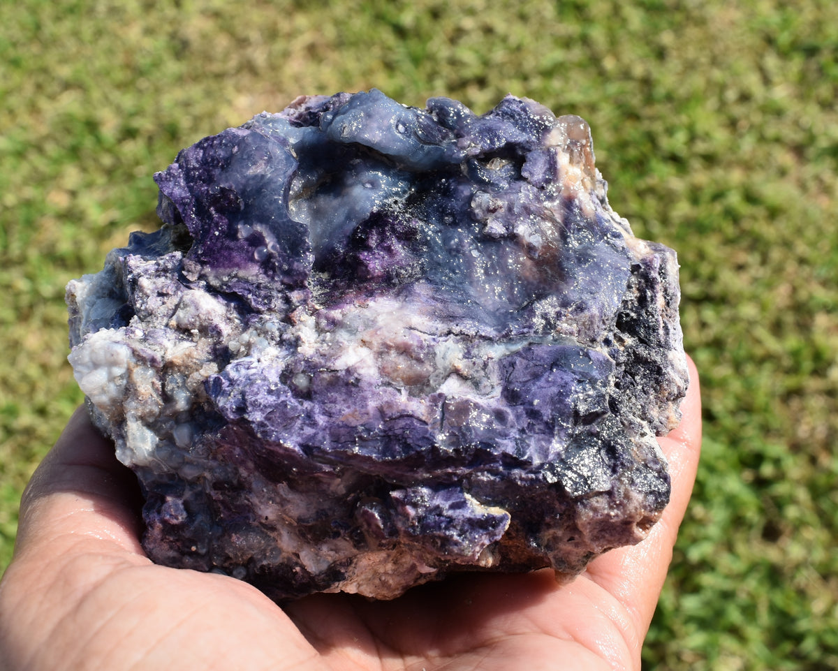 28.34 LB OPALIZED TIFFANY STONE ROUGH, Bertrandite, FLUORITE (3)