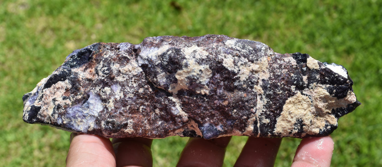 0.74 LB OPALIZED TIFFANY STONE ROUGH, Bertrandite, FLUORITE (NNH)