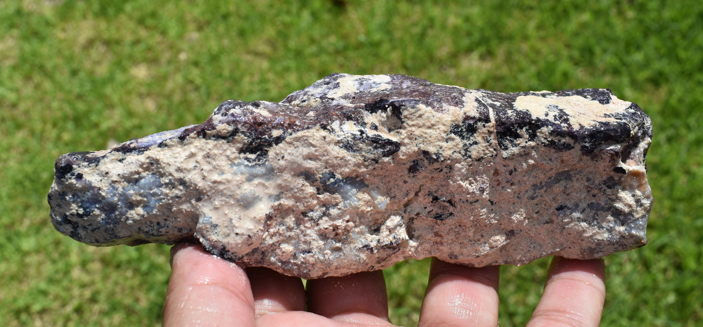0.74 LB OPALIZED TIFFANY STONE ROUGH, Bertrandite, FLUORITE (NNH)