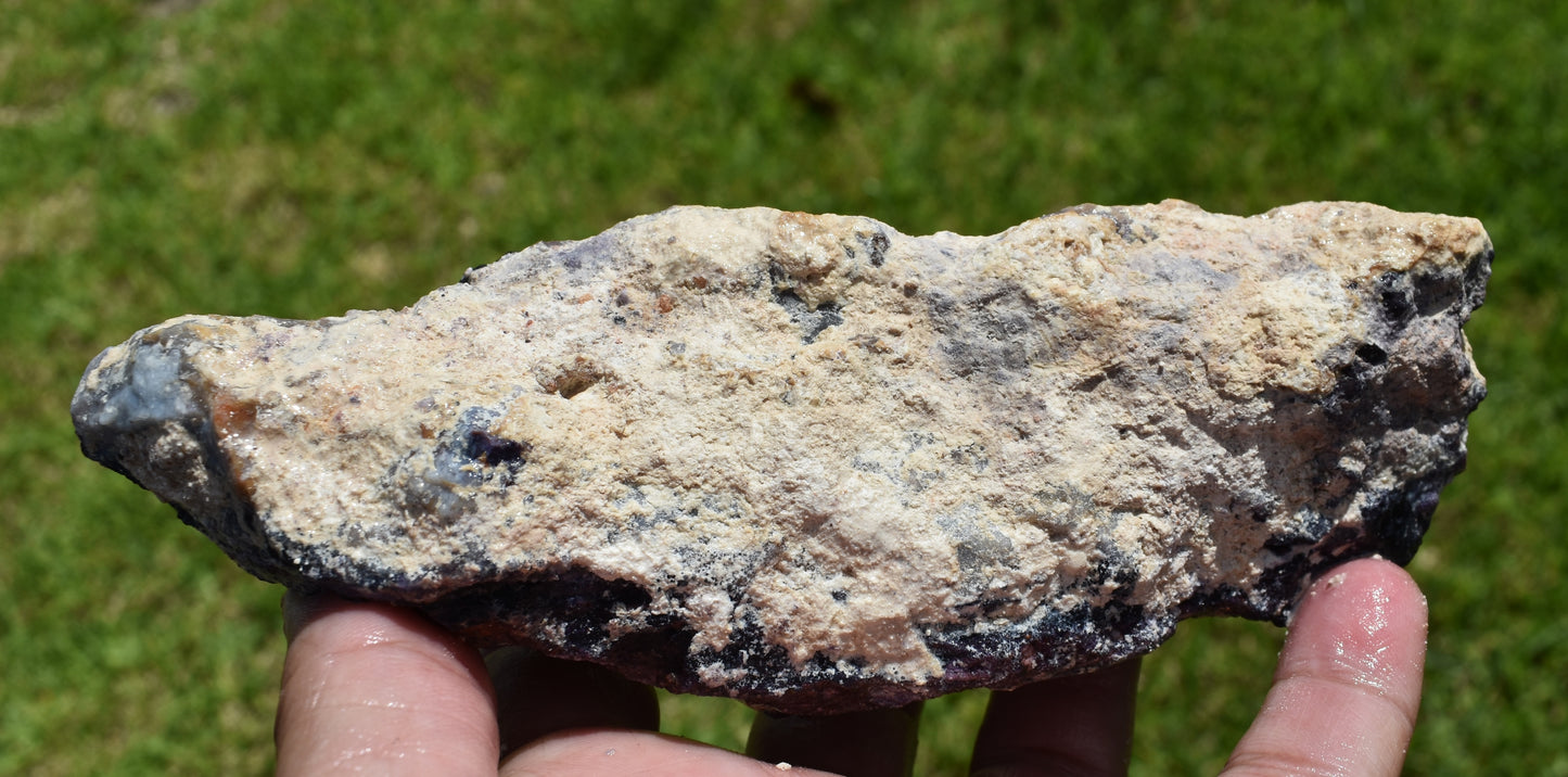 0.74 LB OPALIZED TIFFANY STONE ROUGH, Bertrandite, FLUORITE (NNH)