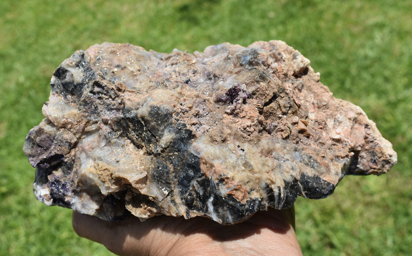 2.96 LB Tiffany Stone (Utah) Rough lapidary Rock (R-RED)