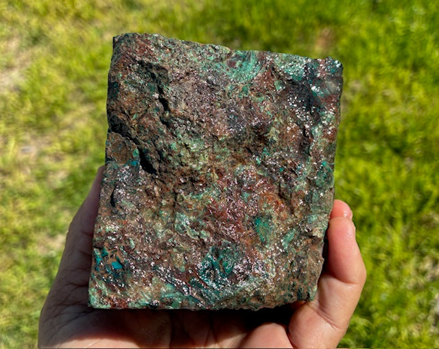 3.02 LB PERUVIAN Chrysocolla Rough Stone Lapidary (R-PPK)