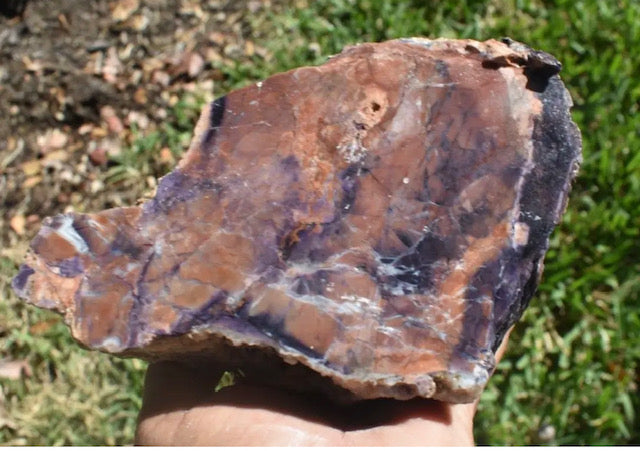 2.70 LB TIFFANY STONE ROUGH, BERTRANDITE, OPALIZED FLUORITE Utah (R-JHY)