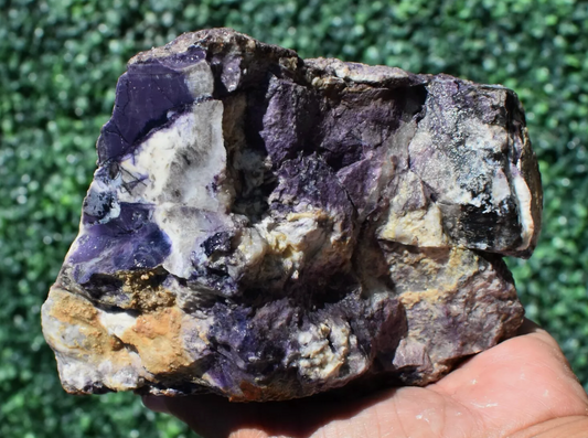 2.38 LB AAA PLUS TIFFANY STONE ROUGH, BERTRANDITE, OPALIZED FLUORITE Utah (R-BGV)